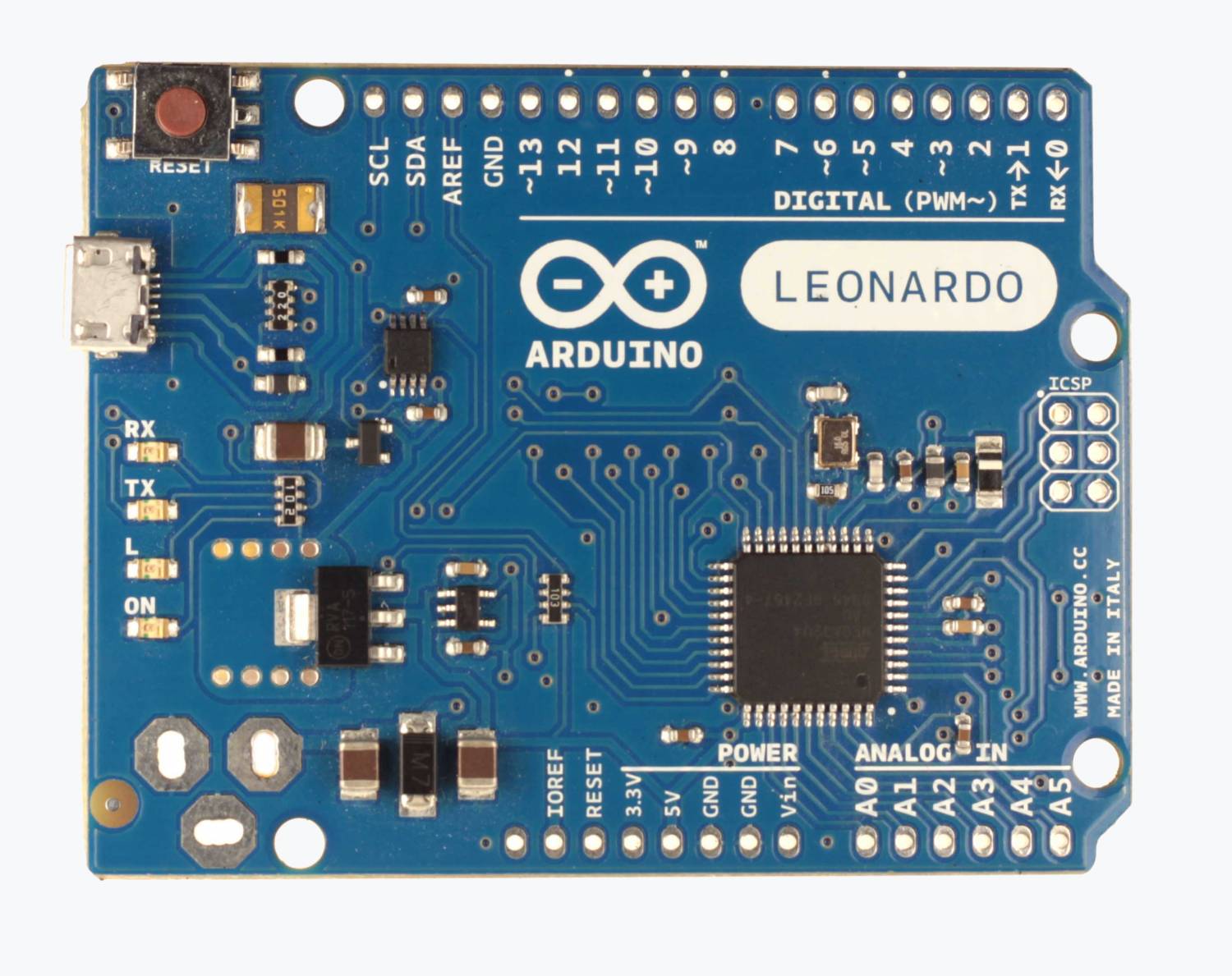 Arduino Leonardo - Платы - Каталог статей - AVR и ARDUINO